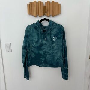 Women’s Roxy Blue Tie-Dye Women's sweatshirt, Size L